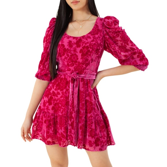 Hale Bob - Silk-Blend Mini Dress - Size M - New with Tag - Picture 2 of 4